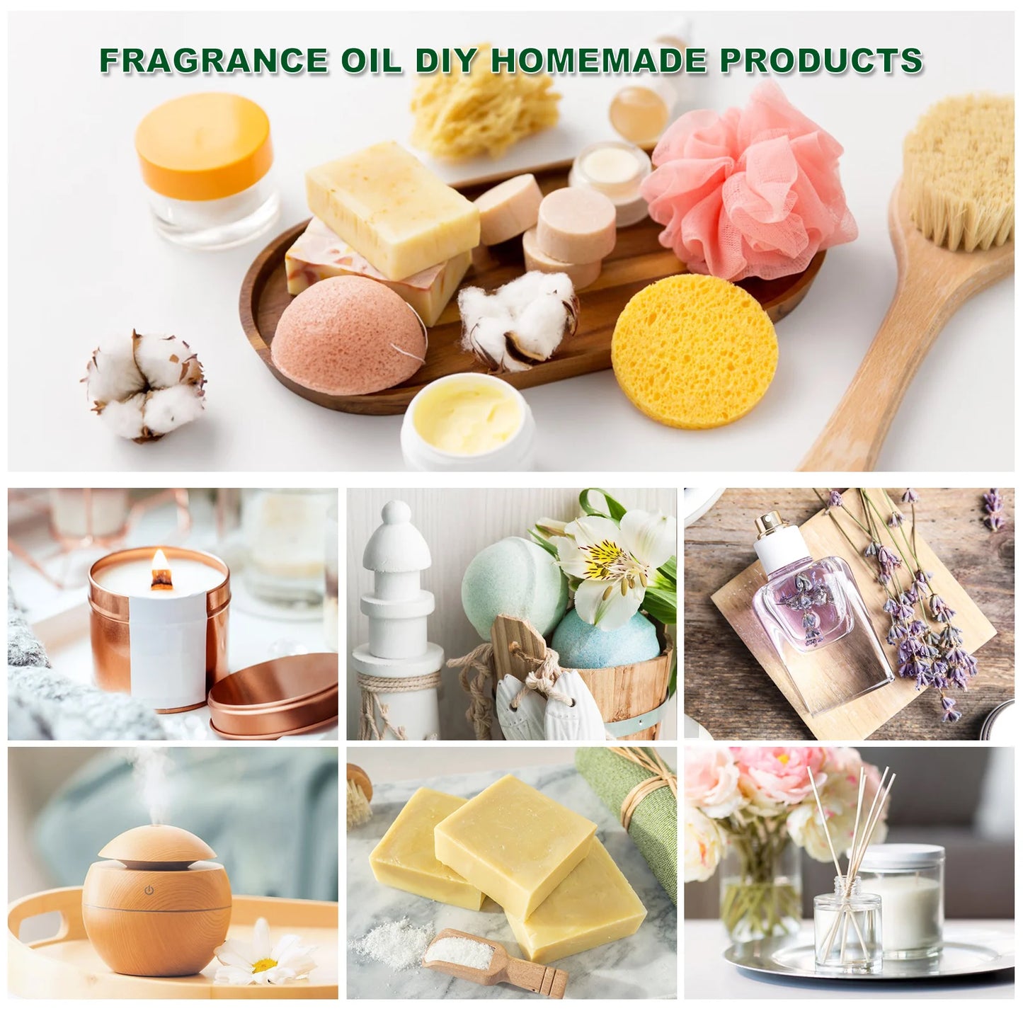 MAYJAM 35pcs Essential Oils Set For Diffuser Humidifier Air Freshener