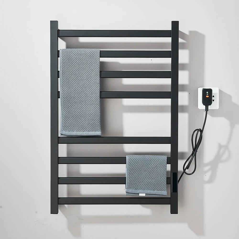 Onyzpily Electric Heated Towel Rack With Digital Display
