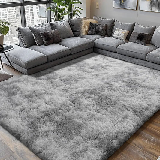 Ultra Soft Shag Area Rug For Bedroom And Living Room
