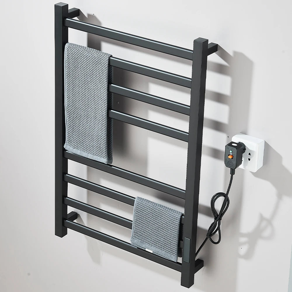 Onyzpily Electric Heated Towel Rack With Digital Display
