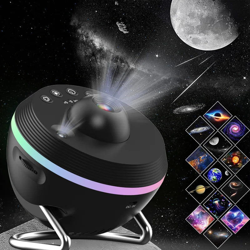 AUSYLE Meteor Galaxy Projector Night Light Planetarium Lamp