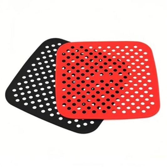Air Fryer Silicone Liners 2 Pack Reusable Food Grade Mat