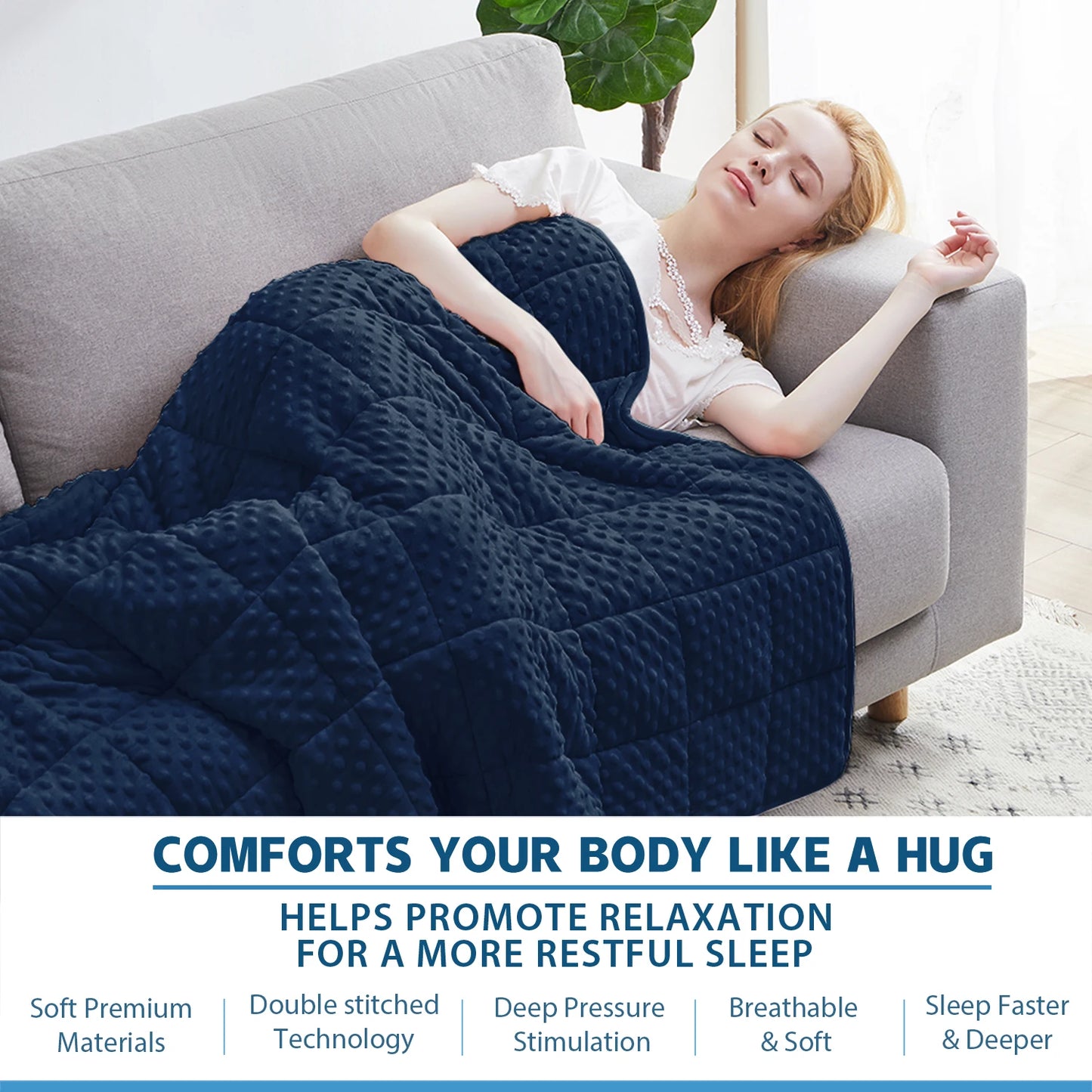 Huloo Sleep All Season Bed Blanket For Sofa And Bed