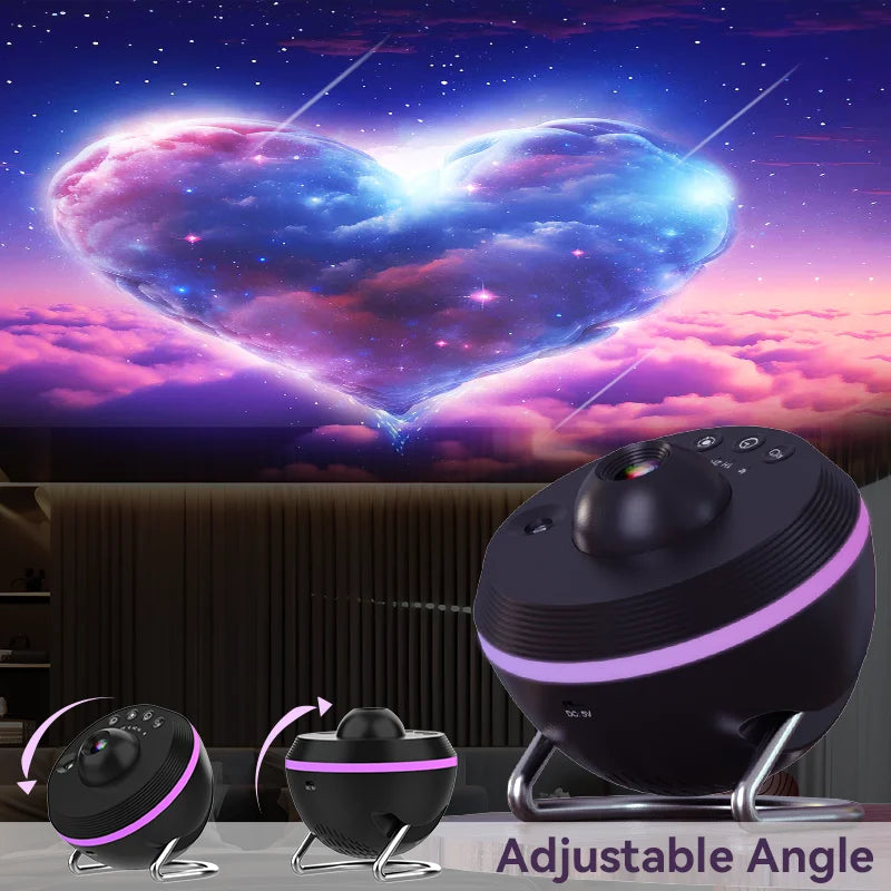AUSYLE Meteor Galaxy Projector Night Light Planetarium Lamp