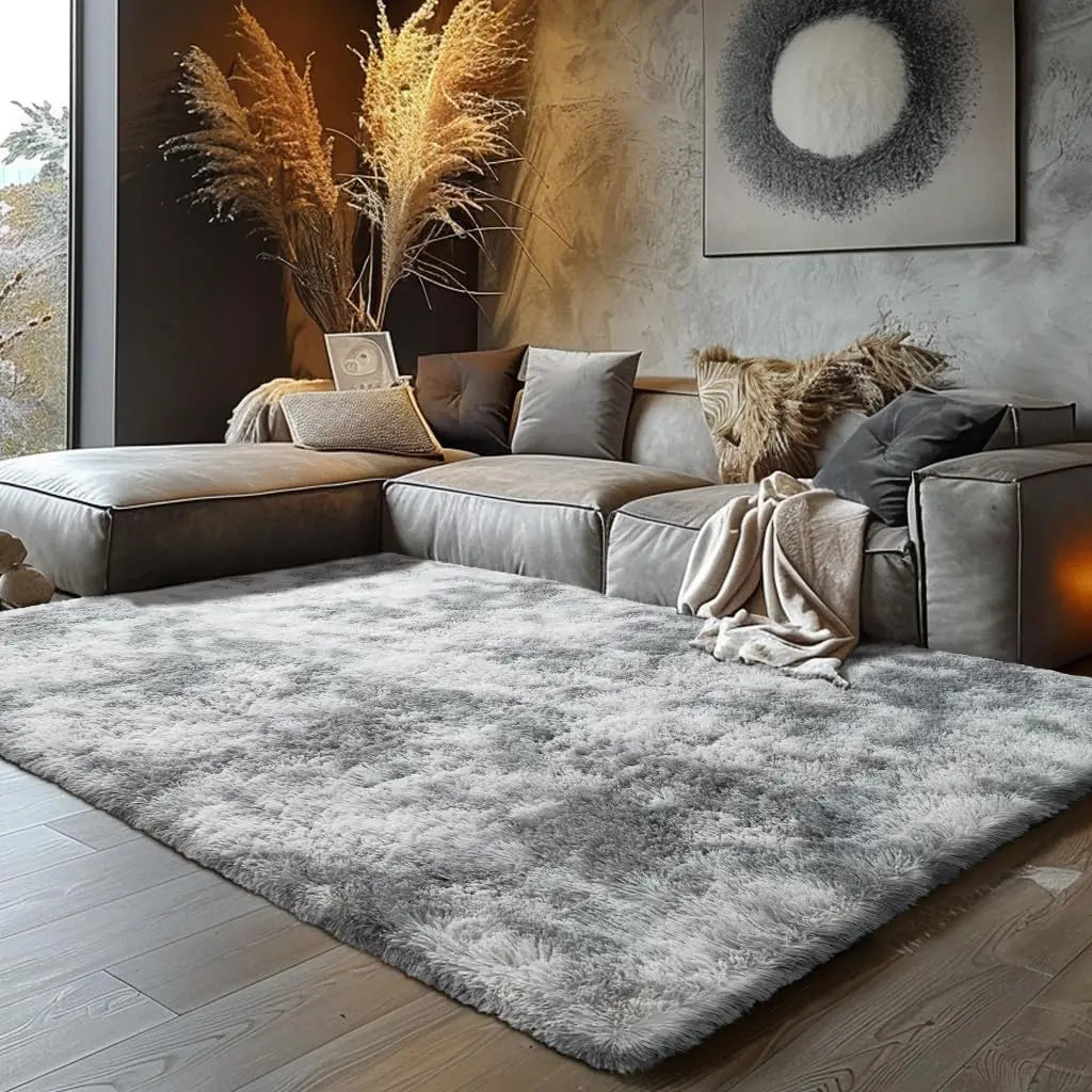 Ultra Soft Shag Area Rug For Bedroom And Living Room