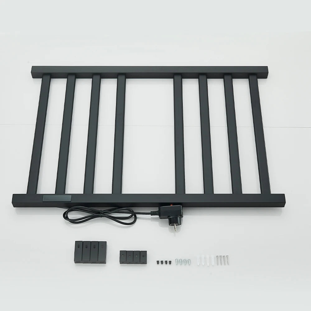 Onyzpily Electric Heated Towel Rack With Digital Display